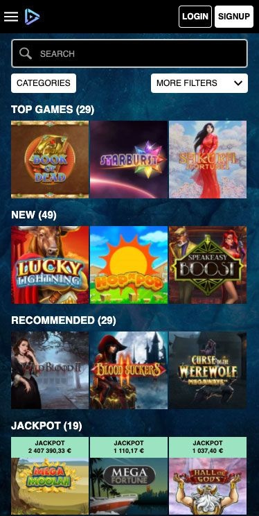 Videoslots Casino game
